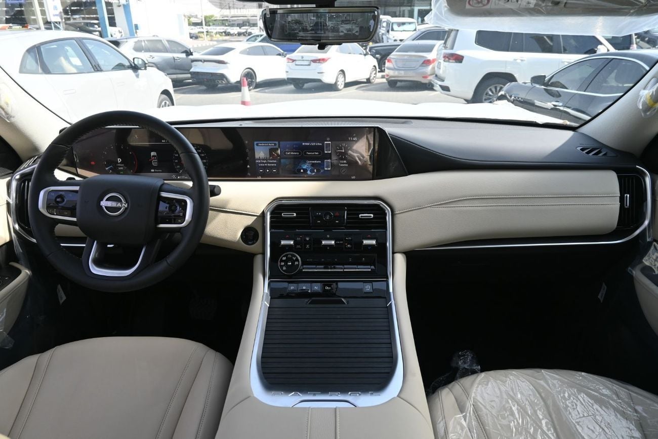نيسان باترول NISSAN PATROL LE 3.5L TwinTurbo V6 Petrol 4WD, Model 2025, Color Grey