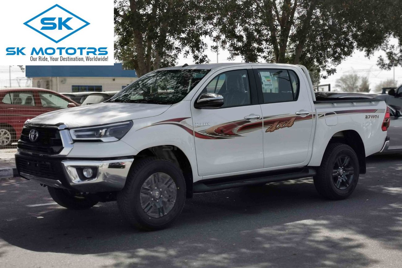 Toyota Hilux 2.7L, Manual, DRL LED Headlights, Rear Bedliner, Bluetooth, DVD, 4WD, Rear Camera (CODE # THFO03)