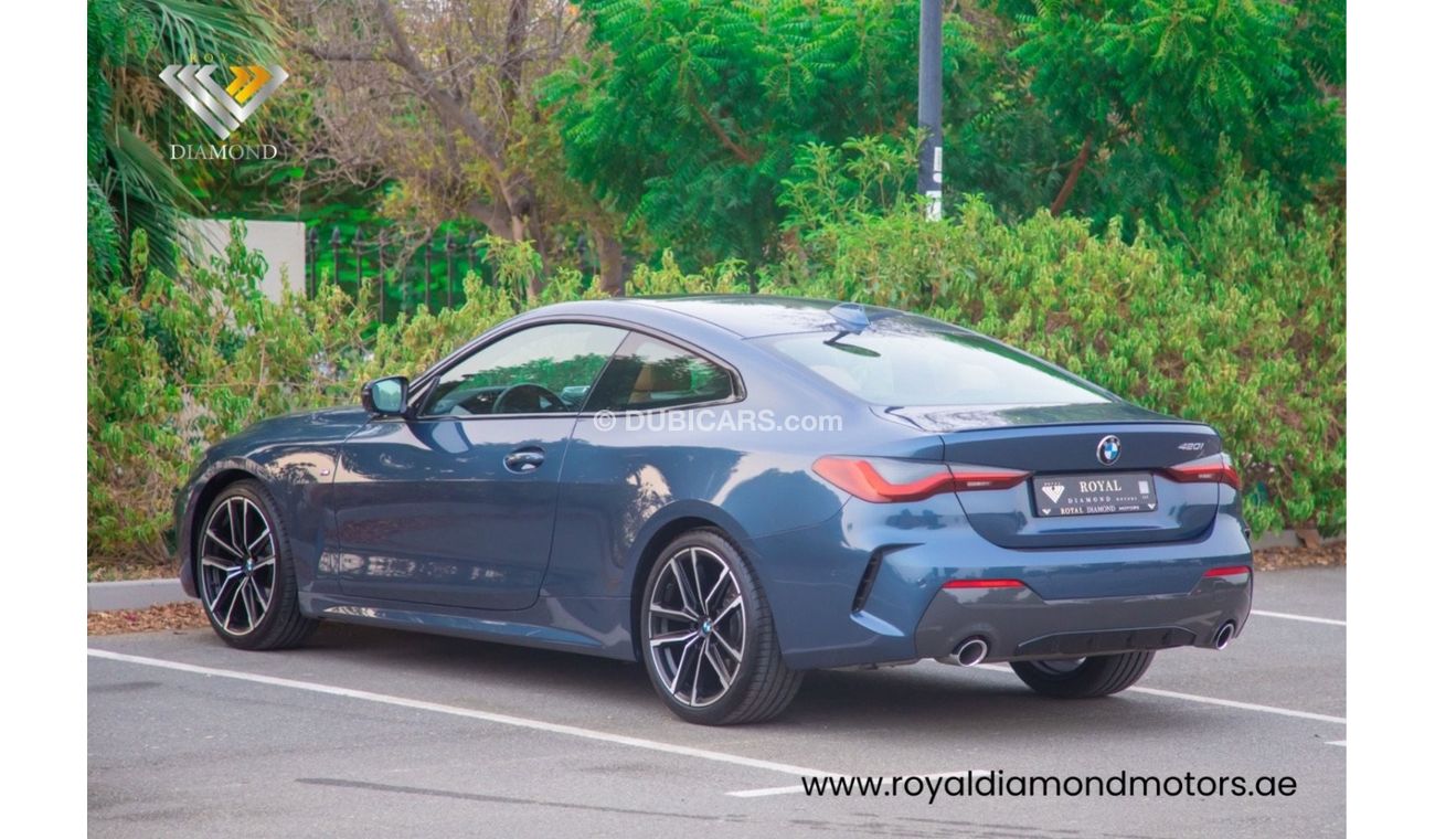 Used M Sport Premium BMW 420i coupe M package 2021 GCC under warranty
