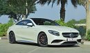 Mercedes-Benz S 63 AMG Coupe EXCELLENT CONDITION - TOP OF THE RANGE