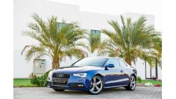 Audi A5 S-Line - Stunning Blue - AED 1,351 Per Month! - 0% DP