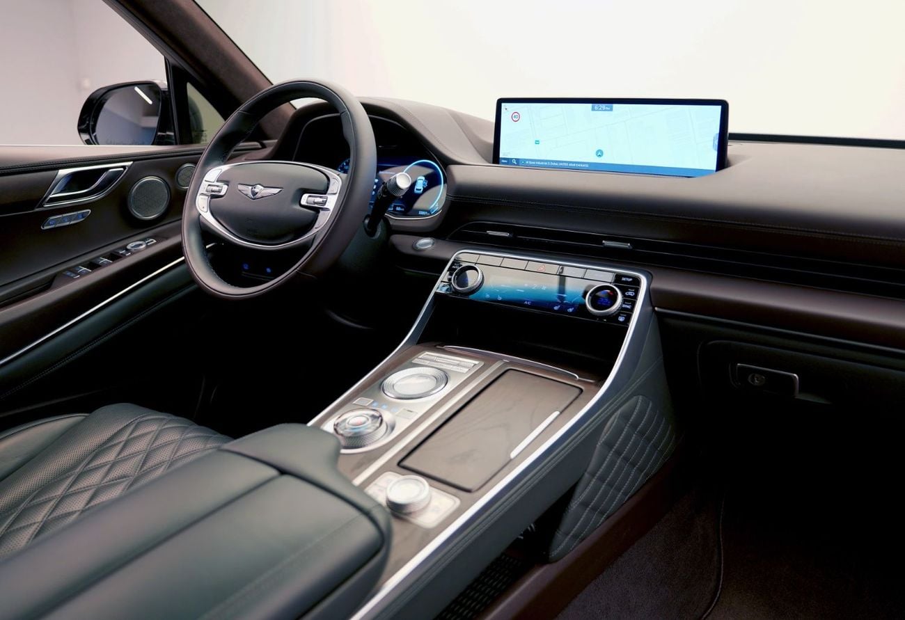 جينيسس GV80 Royal 3.5L AWD 2022 Genesis GV80, 2027 Genesis Warranty + Service Pack, Full Options, Low Kms, GCC