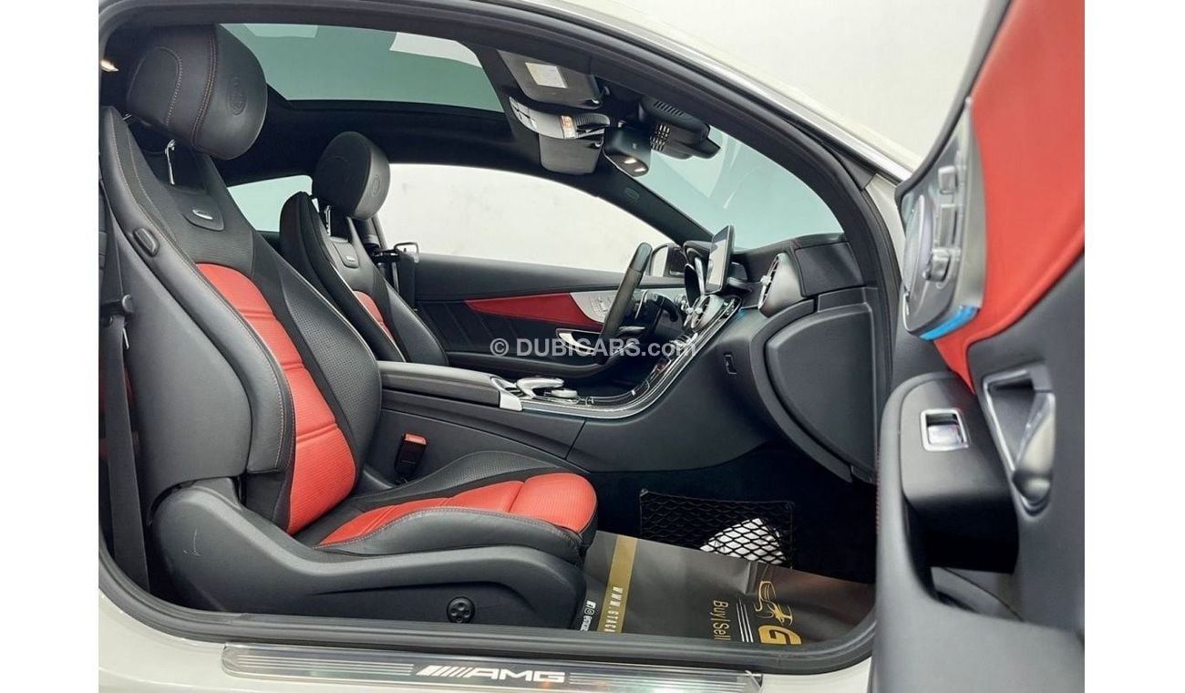 Mercedes-Benz C 63 Coupe 2018 Mercedes C 63S AMG Coupe, Agency Warranty + Full Service History, GCC