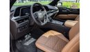 Cadillac Escalade Sport 4WD + TV BLACK EDITION/GCC/3 years warranty. For Local Registration +10%