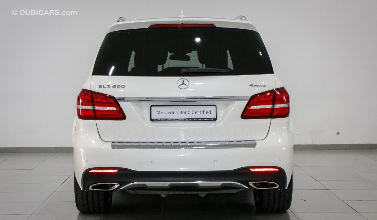 مرسيدس بنز GLS 500 4Matic V8 مع تمديد الضمان حتى 24/09/2022