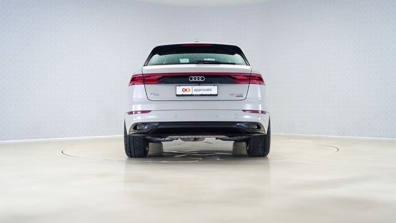 Audi Q8 55 TFSI quattro (340 HP) | AED 3,537 PM | Warranty November 2027 - Service November 2026 | GCC