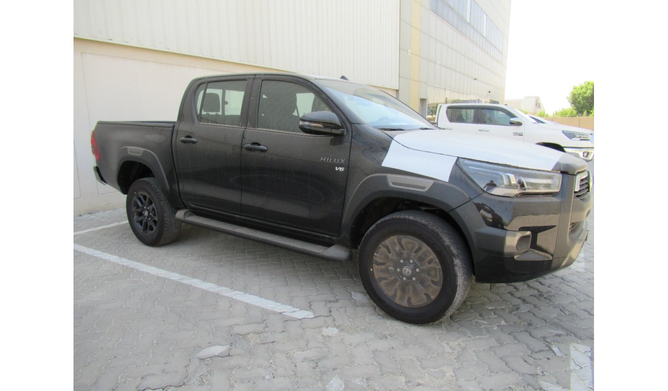 Toyota Hilux 4x4 D/C 4.0L PETROL A/T - ADVENTURE - 21YM _Blk-Blk (FOR EXPORT ONLY)