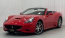 Ferrari California Std 4.3L (460 HP) 2013 Ferrari California, July 2025 Ferrari Warranty, Full Ferrari Service History,