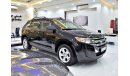 Ford Edge EXCELLENT DEAL for our Ford Edge ( 2014 Model ) in Black Color GCC Specs