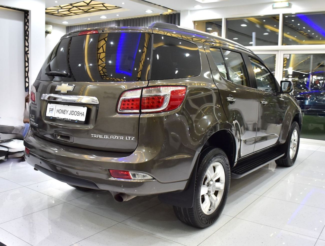 Chevrolet Trailblazer EXCELLENT DEAL for our Chevrolet Trailblazer LTZ ( 2013 Model ) in Brown Color GCC Specs