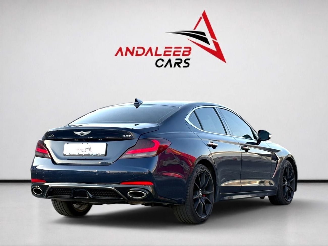 جينيسس G70 PLATINUM AED 1,440 P.M | 0% DOWN PAYMENT | GENESIS G70 PRESTIGE | 3.3L TWIN-TURBO V6 | 2018 | KOREAN SPECS