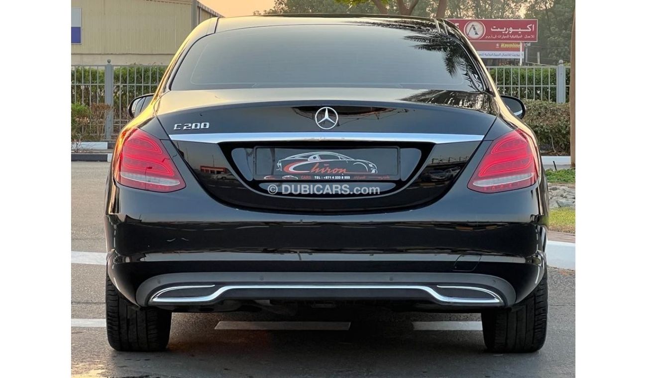 Mercedes-Benz C 200 Std MERCEDES BENZ C200 2.0L 2015 GCC FULL OPTION FULL SERVICE HISTORY GARGASH AGENCY