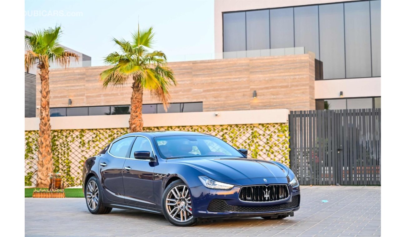 Maserati Ghibli SQ4  | 2,918 P.M | 0% Downpayment | Full Option |  Amazing Condition