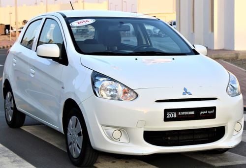 Mitsubishi Mirage Mitsubishi Mirage 2016 GCC in excellent condition, without accidents, very clean inside and out