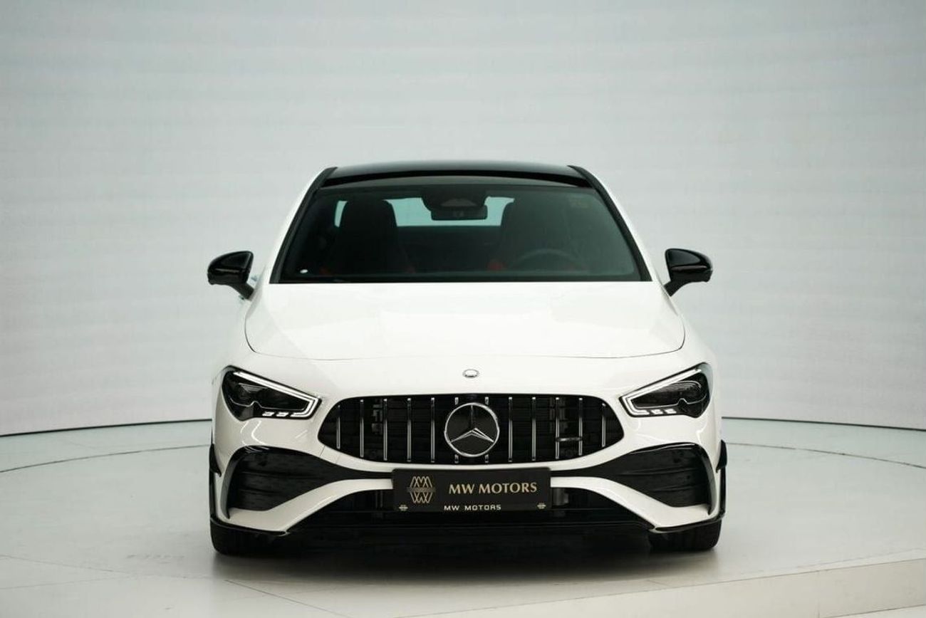 Mercedes-Benz CLA 35 AMG Mercedes-Benz CLA 35 | 2025 GCC 0km | Agency Warranty | AMG | Night Package