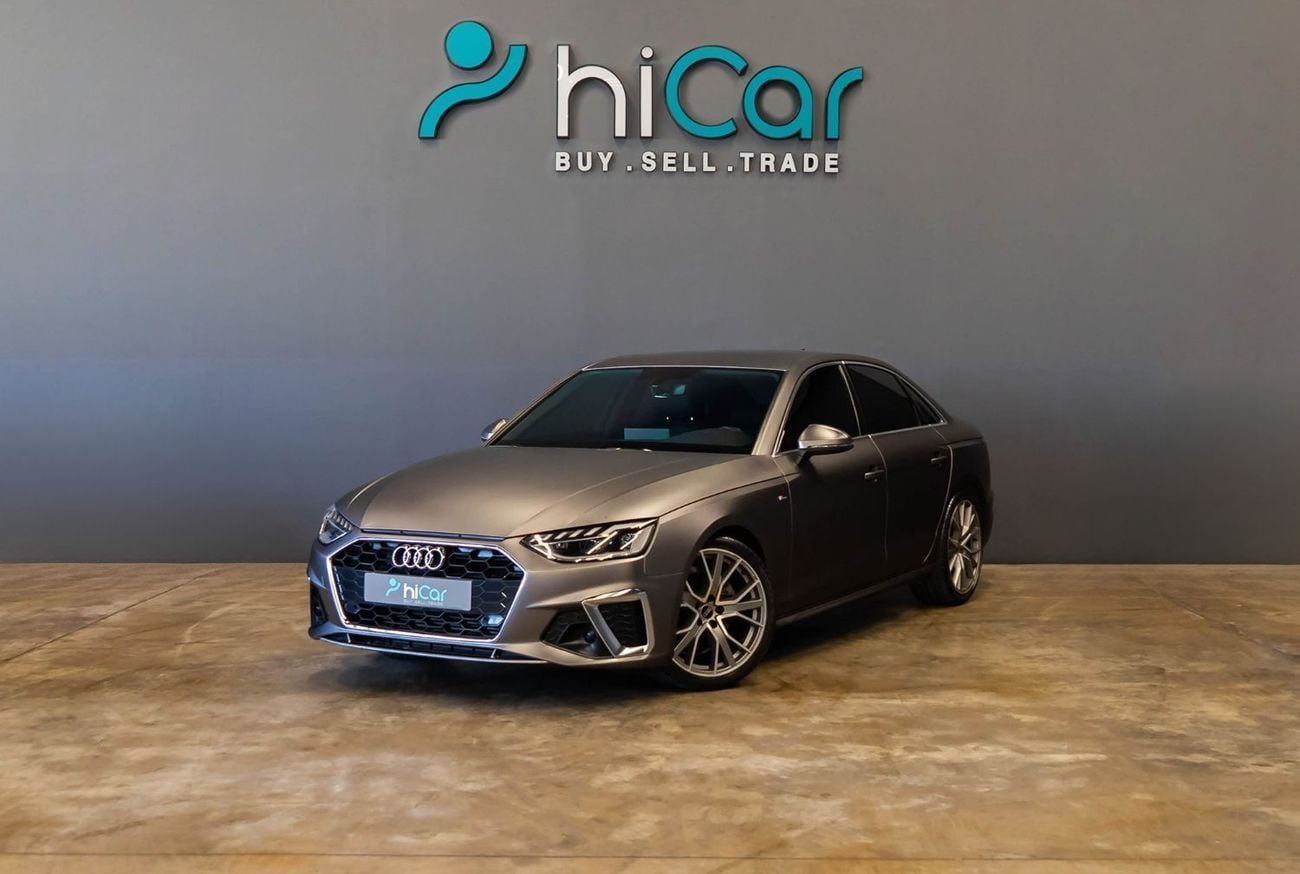 Audi A4 35 TFSI S-LINE AED 1,819 • 0% Downpayment • 35TFSI • Agency Warranty