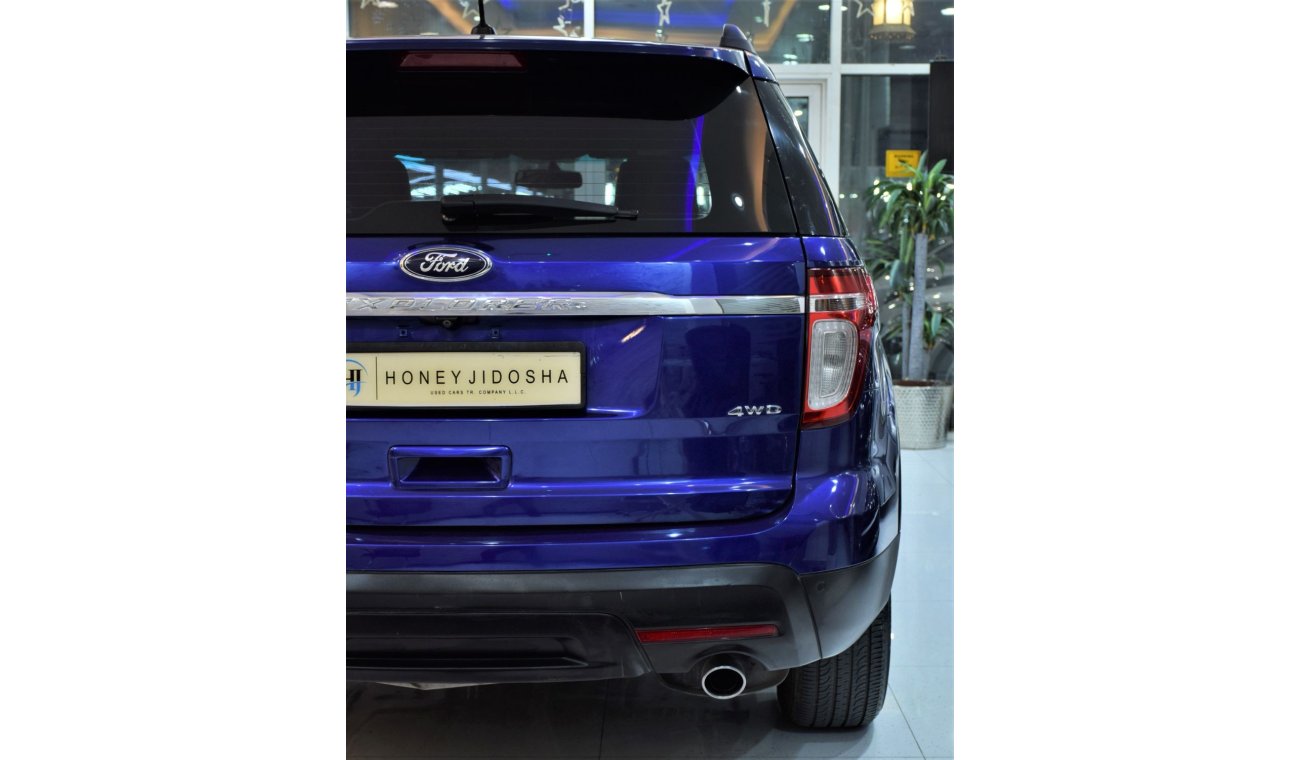 فورد إكسبلورر EXCELLENT DEAL for our Ford Explorer XLT 4WD ( 2013 Model! ) in Blue Color! GCC Specs