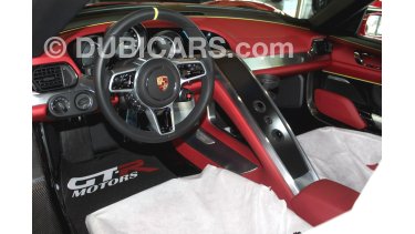 Porsche 918 Spyder For Sale Aed 5 000 000 Red 2015