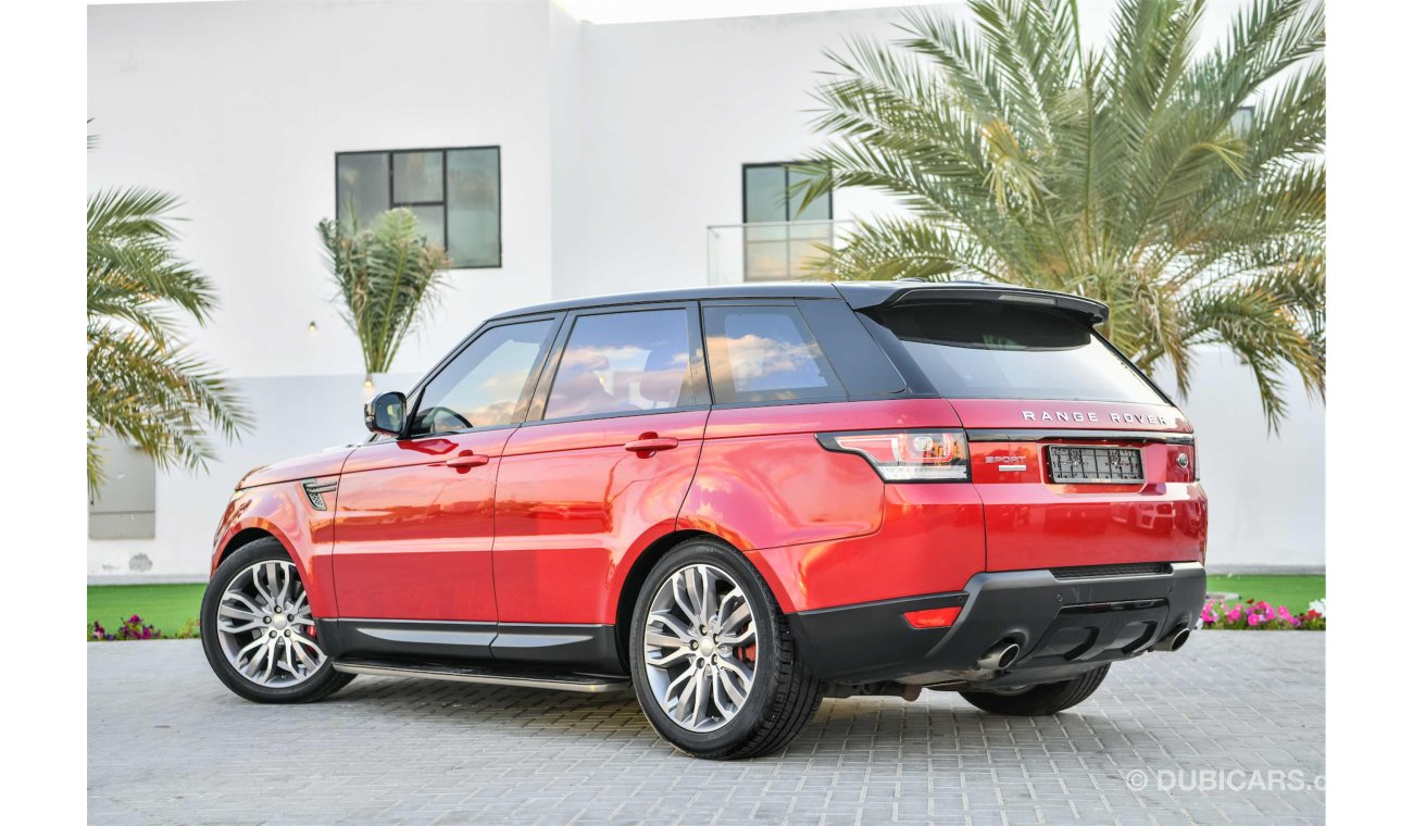 Land Rover Range Rover Sport Supercharged V8 - AED 3,505 Per Month! - 0% DP