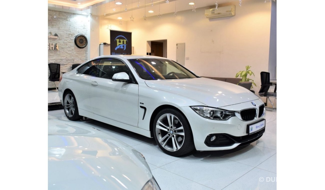 بي أم دبليو 420 EXCELLENT DEAL for our BMW 420i Sport ( 435i Badge ) ( 2015 Model! ) in White Color! GCC Specs