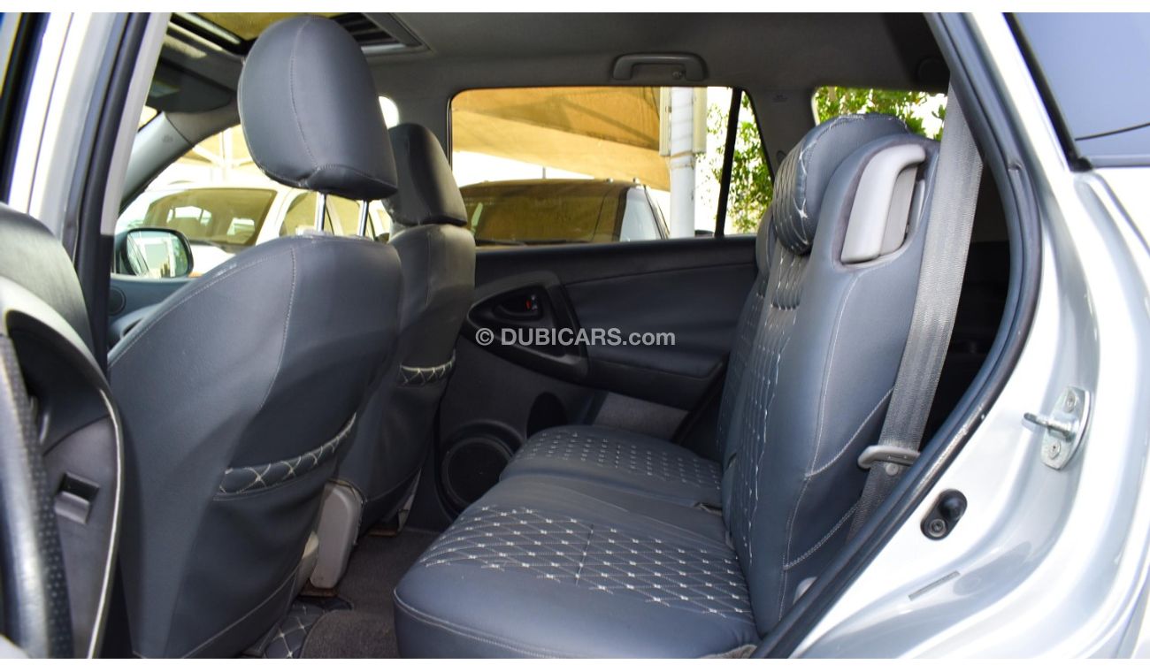 تويوتا راف ٤ موديل 2011 وار أمريكى بصمة  فتحة جلد مثبت سرعة تحكم رنجات حساسات شاشة كاميرا جناح بحالة ممتازة