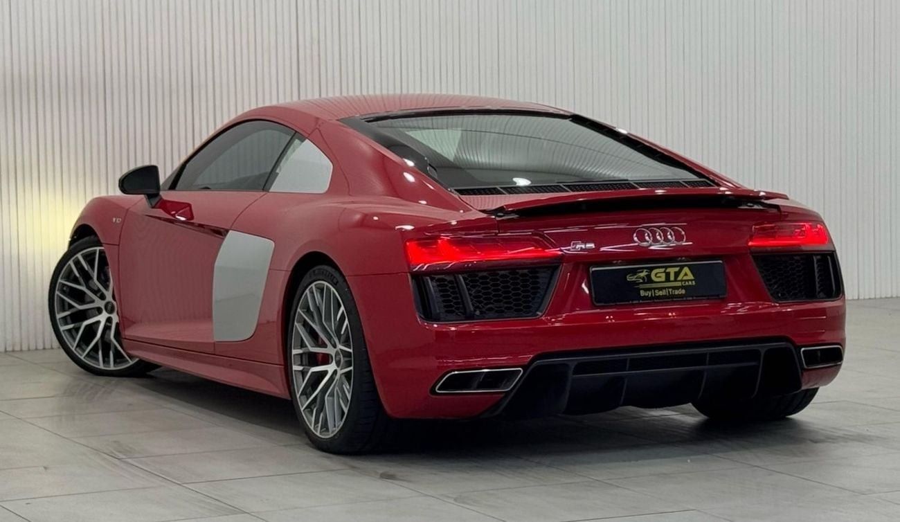 Audi R8 Spyder Std 5.2L 2018 Audi R8 V10, Warranty, Audi Service Package, 1 Of 999, Very Low Kms, GCC