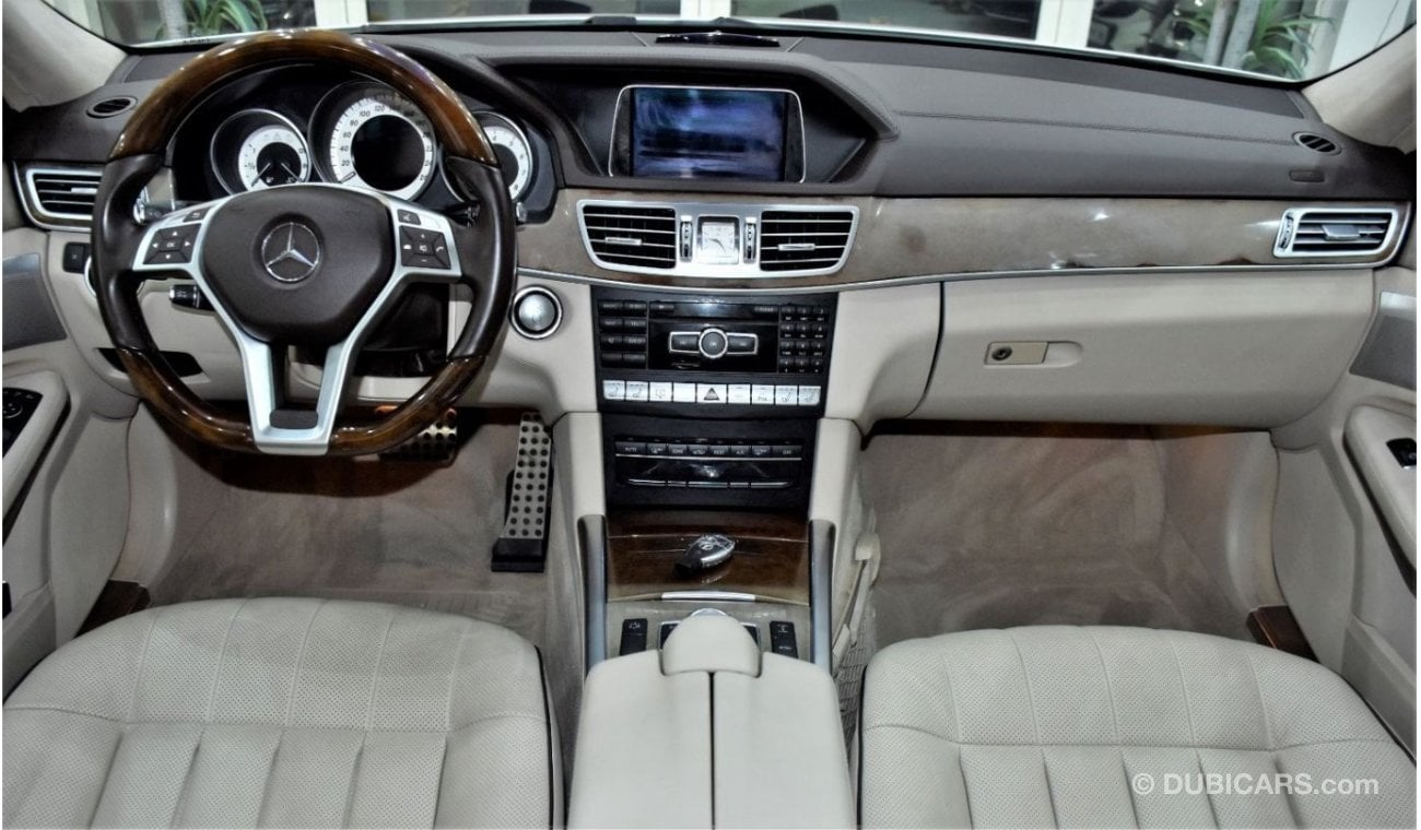 Mercedes-Benz E 400 EXCELLENT DEAL for our Mercedes Benz E400 ( 2015 Model ) in White Color GCC Specs