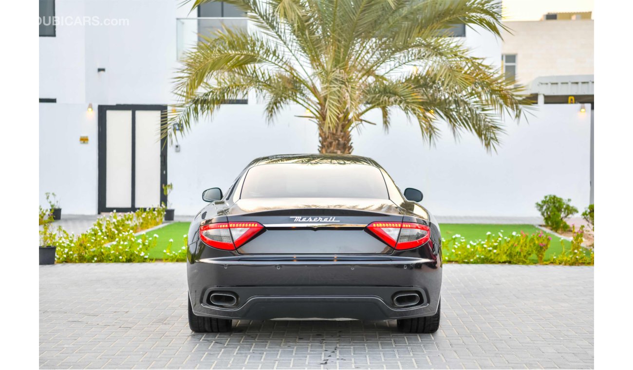 Maserati Granturismo Sport 2015 - Fully Agency Serviced - Only AED 2,722 Per Month! - 0% DP