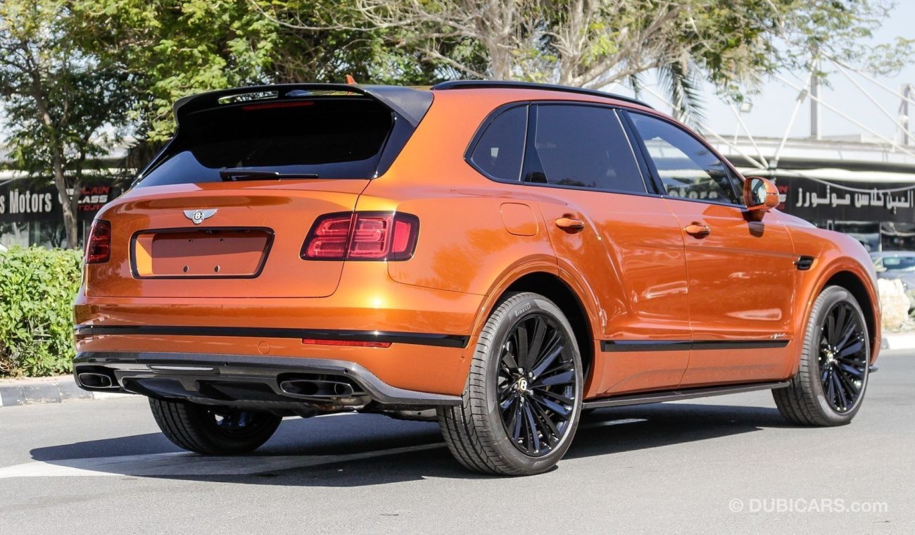 Bentley Bentayga Speed Black Pack Carbon Fiber (Export).  Local Registration + 10%