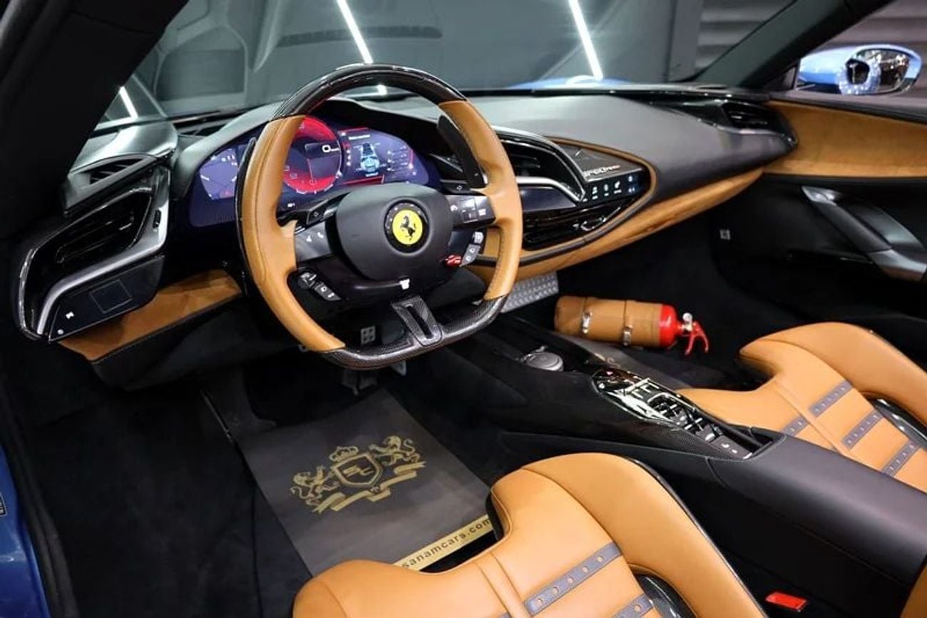 Ferrari SF90 Spider 2022 Ferrari SF90 Spider, JBL Audio, Carbon Interior, ADAS Full Pack, Dealer Service Package, GCC!!