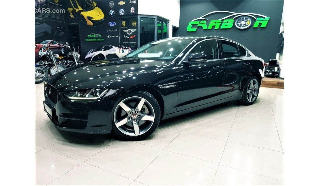 جاغوار XE JAGUAR XE 2017 GCC IN PERFECT CONDITION WITH A FULL SERVICE HISTORY FROM AL TAYER