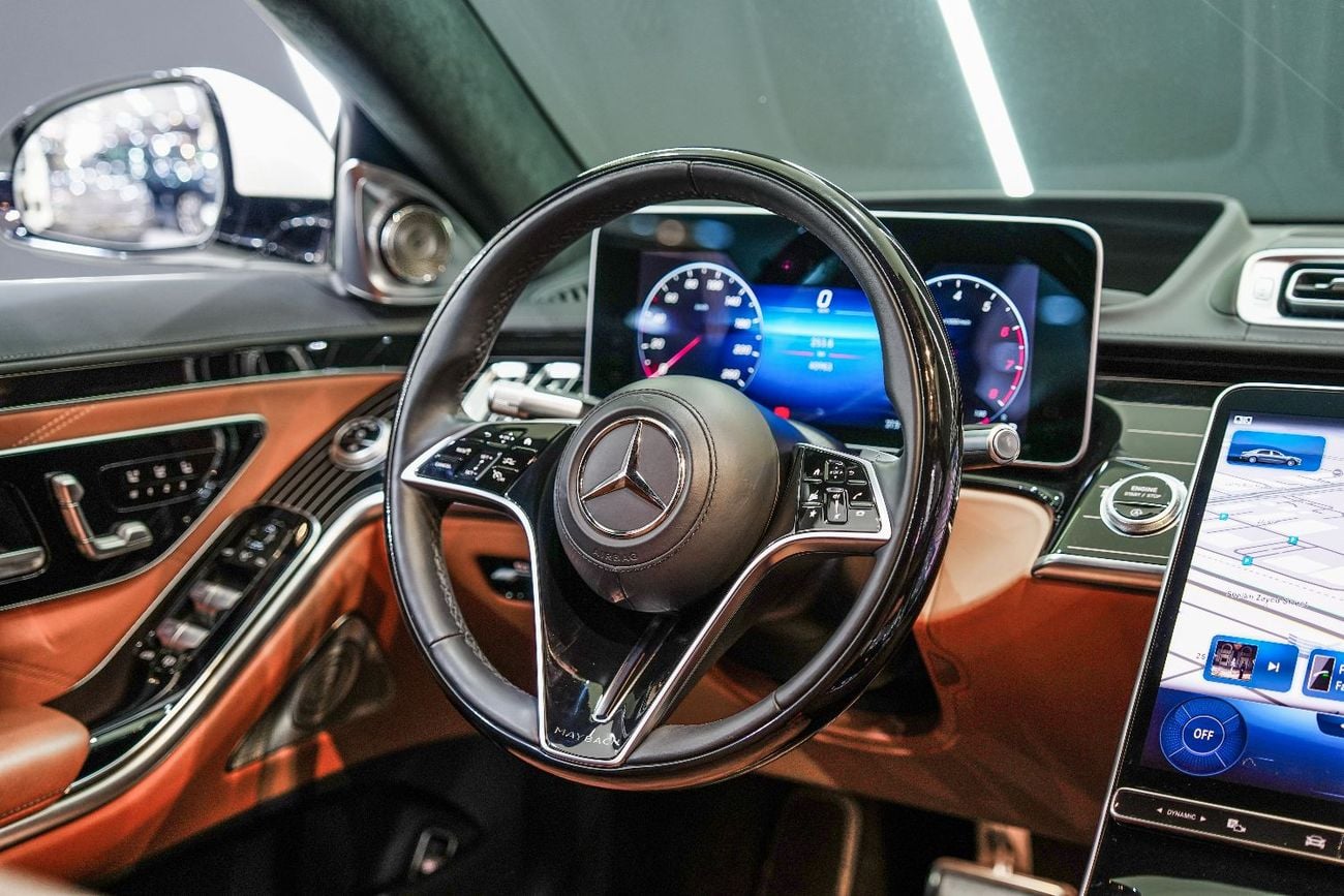 Mercedes Maybach S680 Maybach Maybach Rear Executive Package, Burmester 4D Audio, Gargash Warranty + Service!!