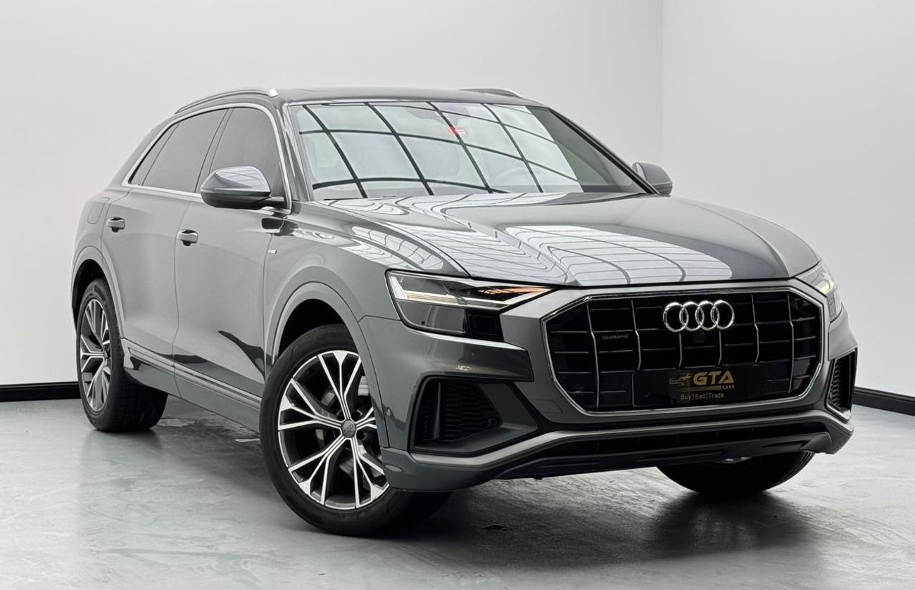 أودي Q8 55 TFSI quattro S-Line 3.0L (340 HP) 2020 Audi Q8 55TFSI S-Line, Audi Service History, 1 Year Warran