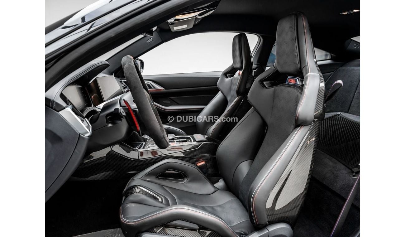 بي أم دبليو M4 2023 BMW M4 CSL, 2028 BMW Warranty + Service Contract, As New Condition, GCC