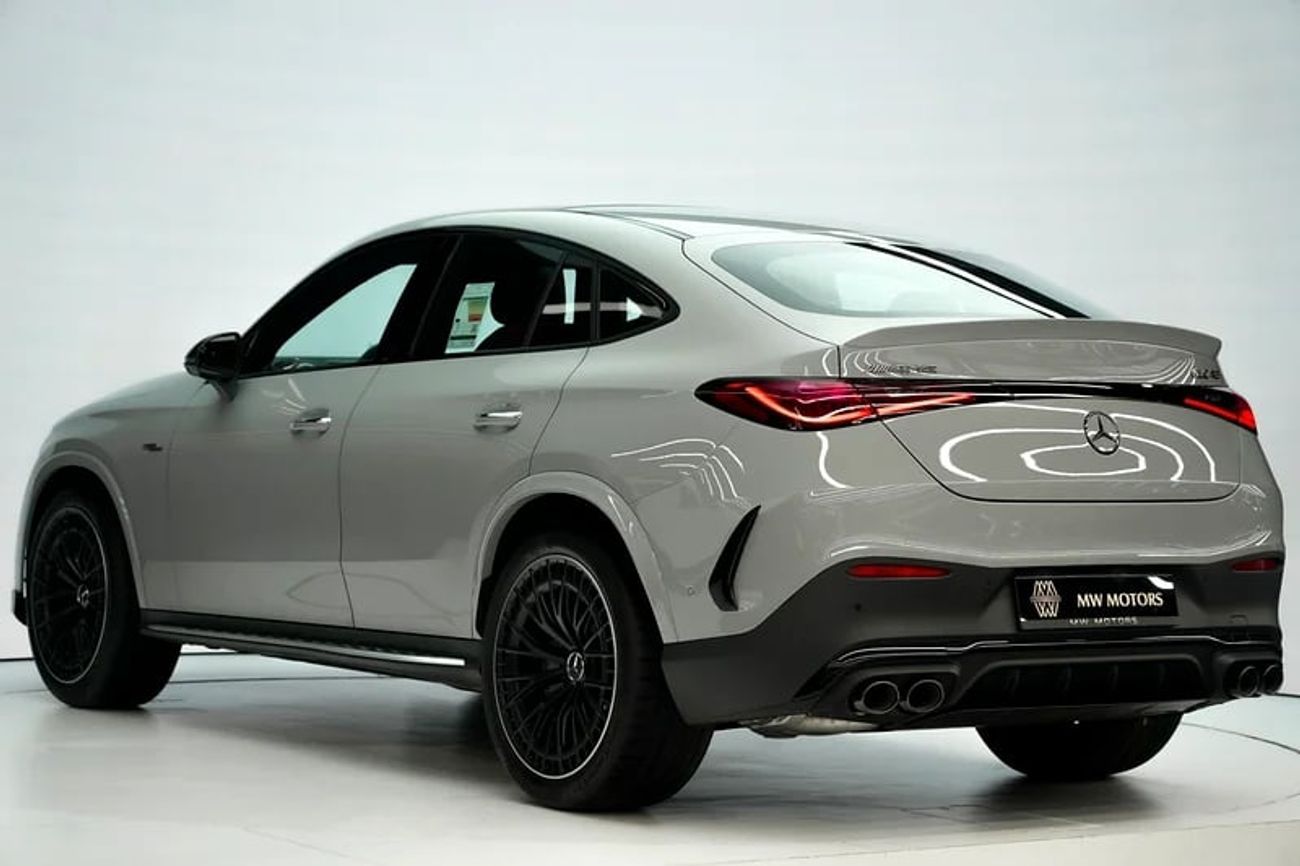 مرسيدس بنز GLC 43 AMG Summer Offer | 43 | GCC 0km | Agency Warranty | AMG | Night Package