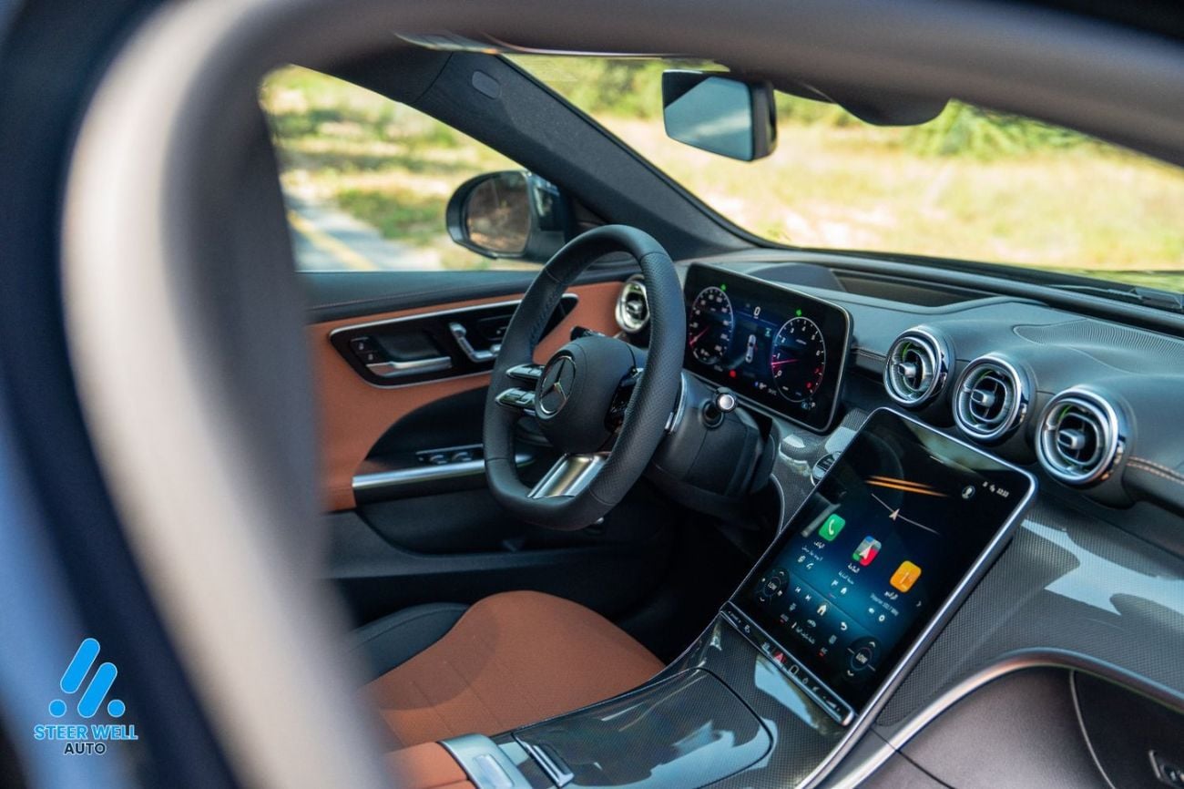 Mercedes-Benz C 200 AMG Line | 1.5L | Warranty Included | GCC Specs Sedan