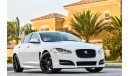 Jaguar XF 3.0L V6 Supercharged - Under Warranty!   GCC - AED 1,705 PER MONTH - 0% DOWNPAYMENT