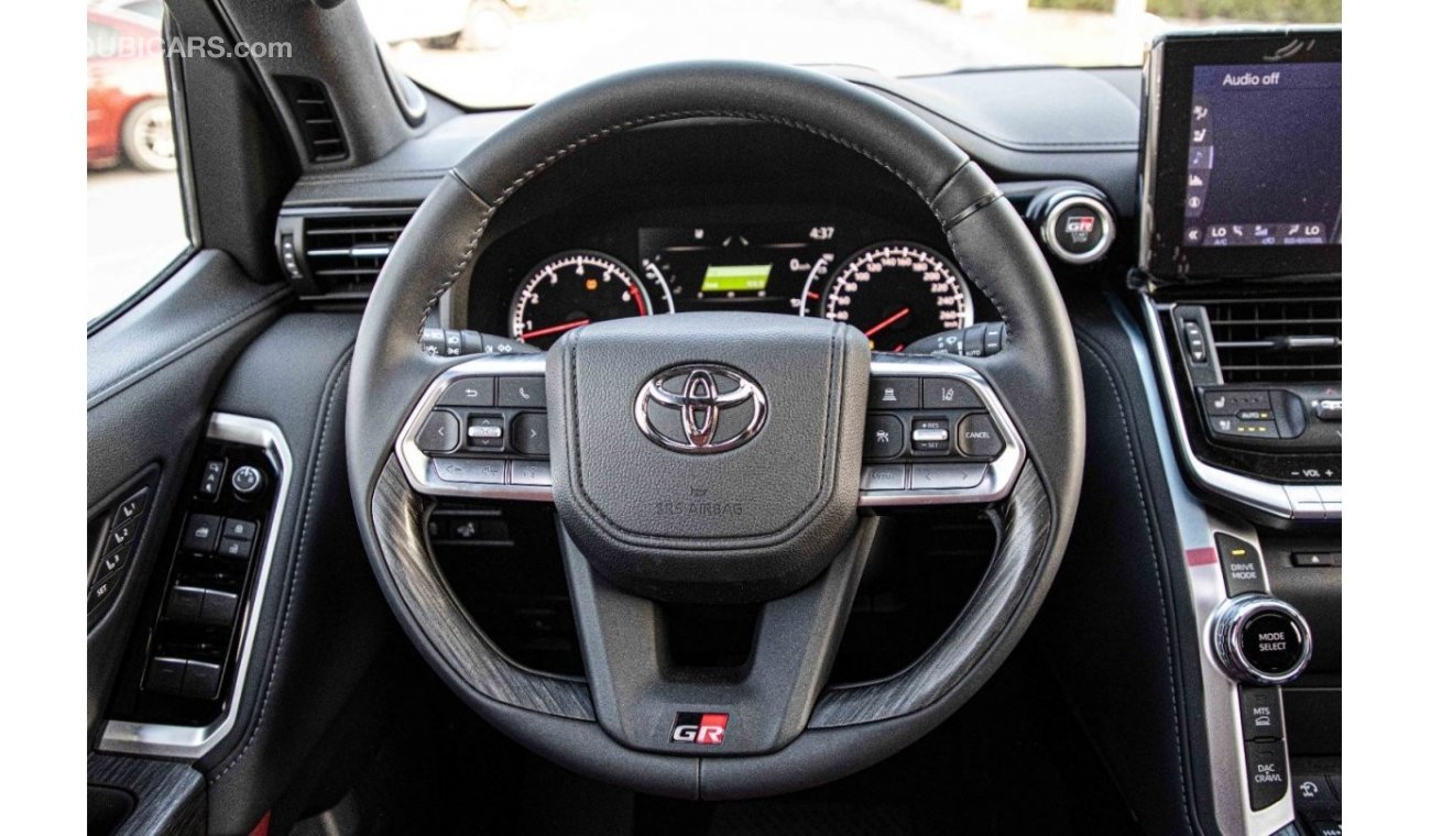 Toyota Land Cruiser 2022 Toyota LC300 3.5L GR Sports - Toyota Safety Sense + Adaptive Cruise + Seat Cooling(Fr+Re) + 360