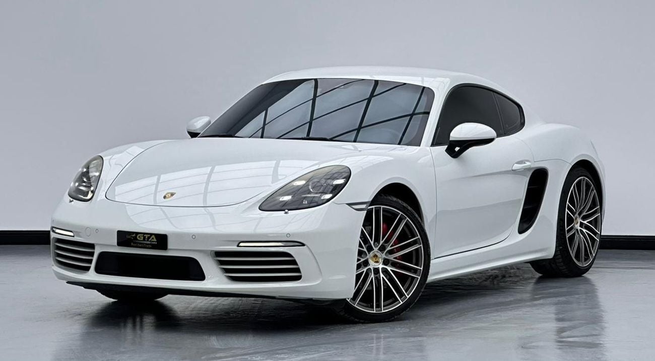 Porsche 718 Cayman S 2.5L A/T 2018 Porsche 718 Cayman S, April 2026 Porsche Warranty, Porsche Full Service History, GCC