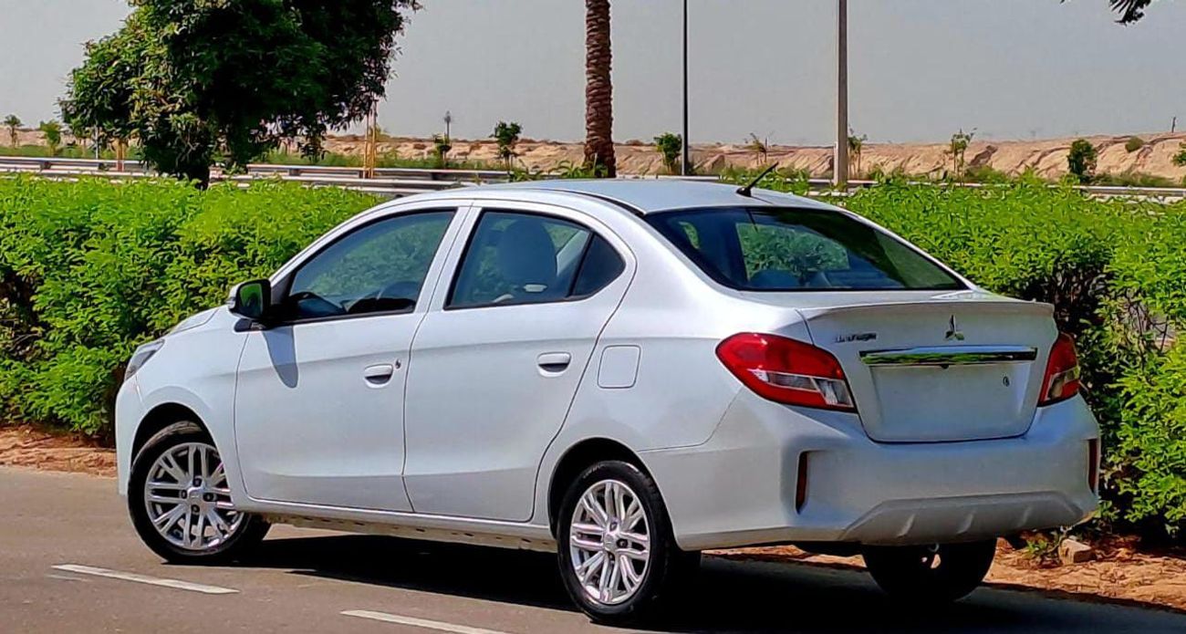 Mitsubishi Attrage GLX MID 380/- Monthly I GCC I Cruise, Camera, GPS I Accident Free