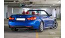 BMW 420i i Convertible M-Kit 2017 GCC under Agency Warranty with Zero Down-Payment.
