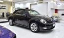 فولكس واجن بيتيل EXCELLENT DEAL for our Volkswagen Beetle Convertible ( 2017 Model ) in Black Color American Specs