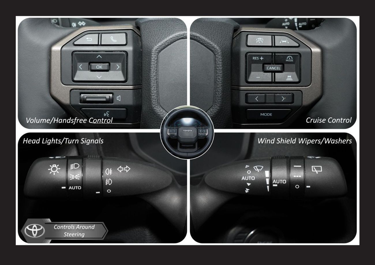 تويوتا برادو #Ke TOYOTA PRADO 2.4L VX SFM HI(i) A/T PTR 2024 Export Only