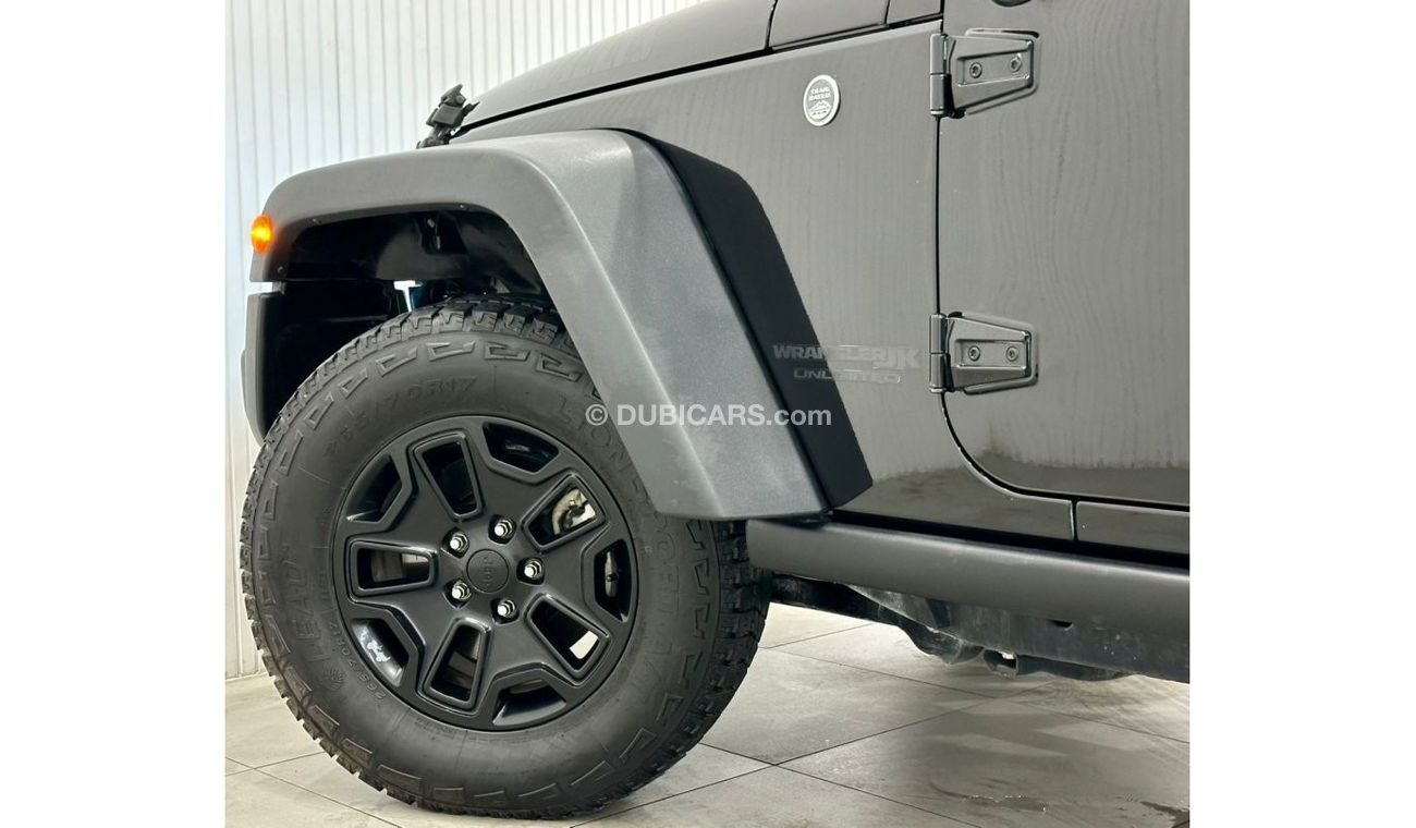 Jeep Willys 2018 Jeep Wrangler Willys Wheeler, Warranty, Full Jeep Service History, Low Kms, GCC
