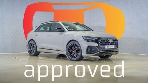 أودي Q8 | AED 4,545 PM | Warranty Feb 2028 | GCC