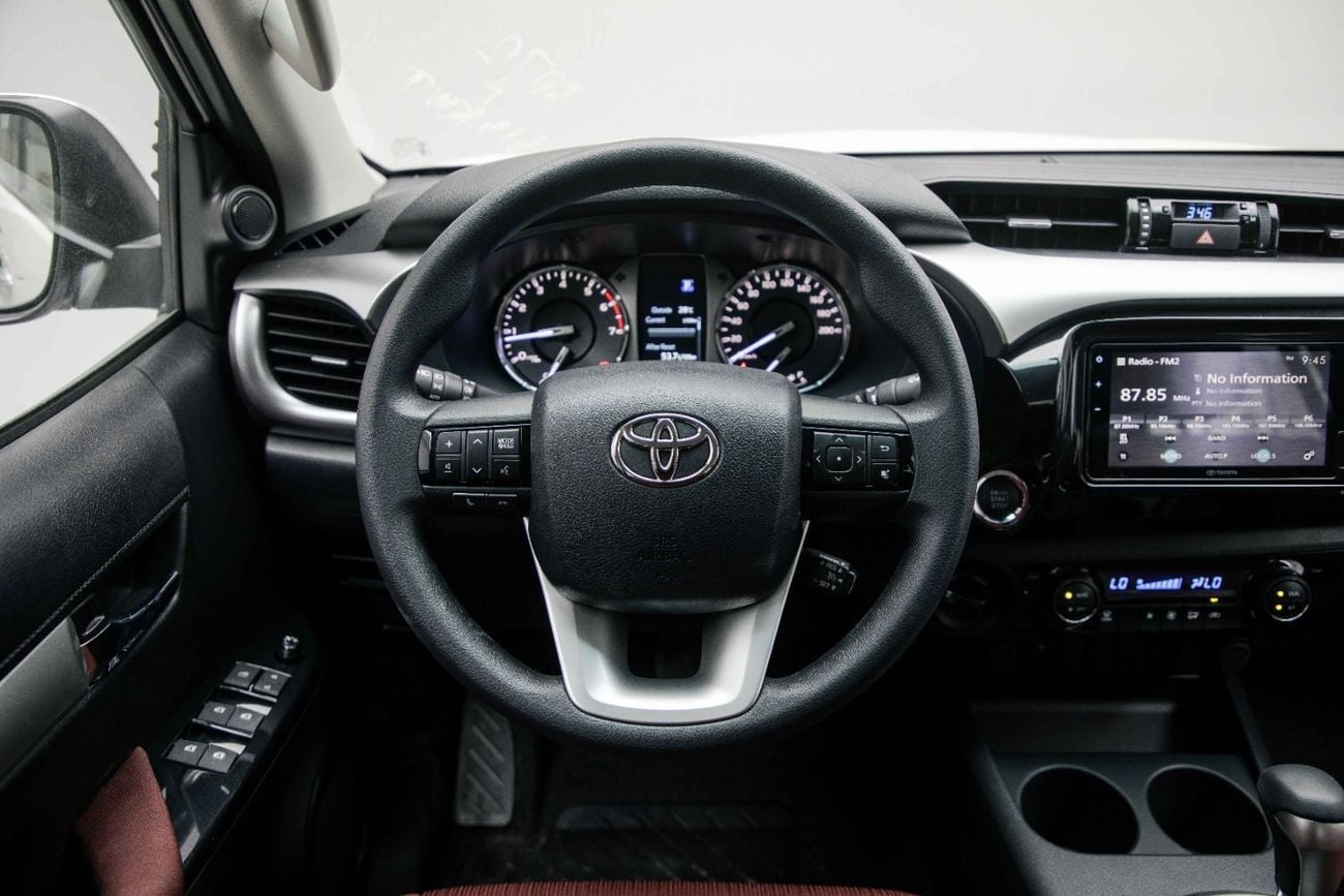 Toyota Hilux 2.7L - Super White Inside Red | Export Only