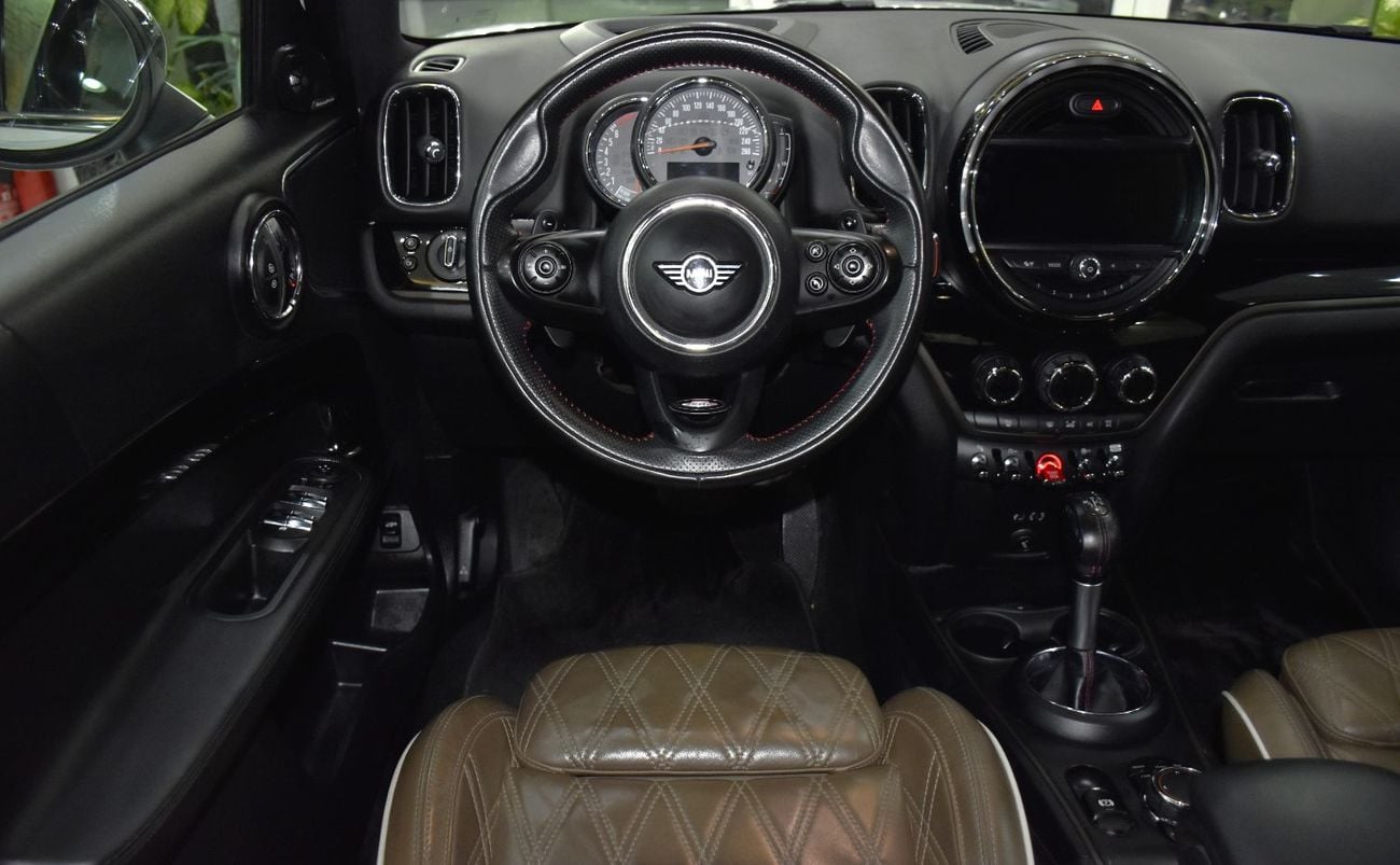 Mini Cooper S Countryman ALL4 EXCELLENT DEAL for our Mini Countryman Cooper S All4 ( 2018 Model ) in White Color GCC Specs