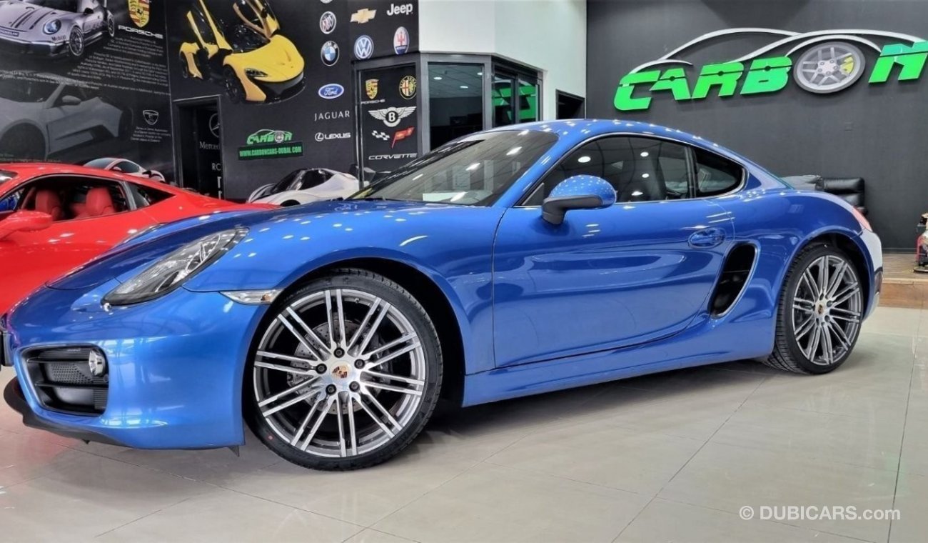 Porsche 718 Cayman Std PORSCHE CAYMAN 2015 GCC IN IMMACULATE CONDITION FULL SERVICE HISTORY FROM PORSCHE FOR 159K AED