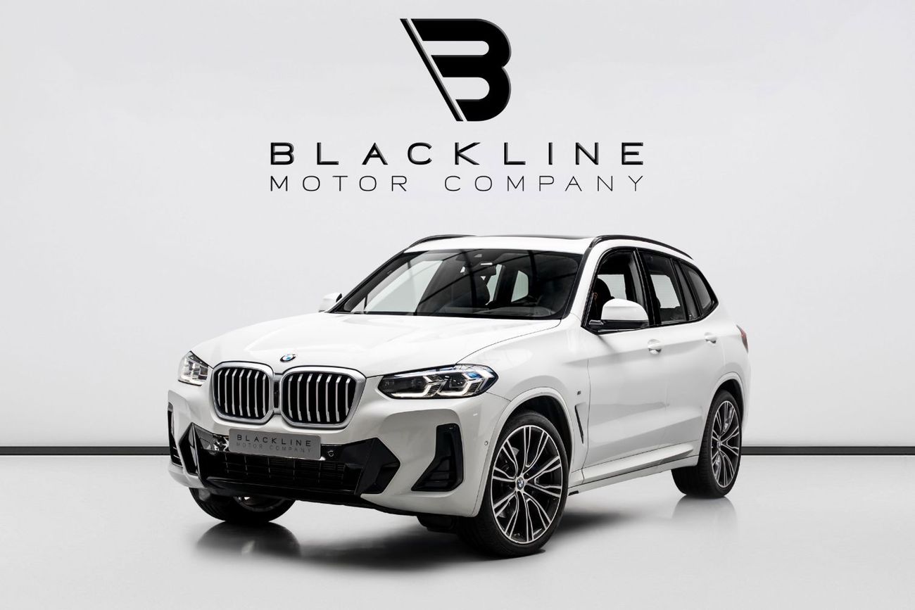 BMW X3 xDrive 30i M Sport 2.0L 2023 BMW X3 xDrive 30i, 2027 BMW Warranty + Service Contract, Low KMs, GCC