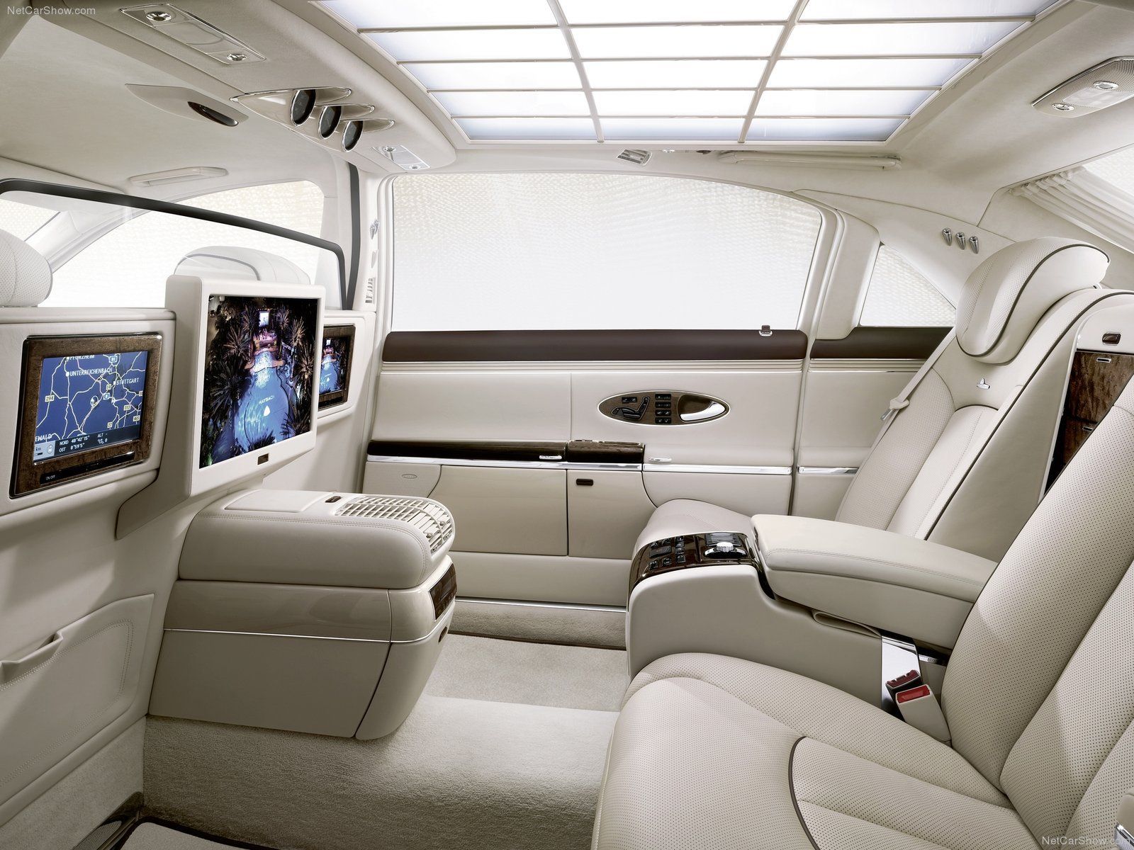 Mercedes Maybach 62 interior - Seats
